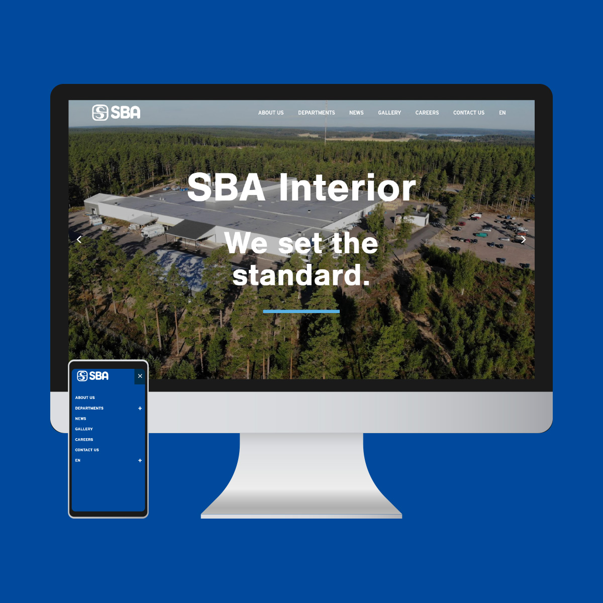 SBA - Webbsidor
